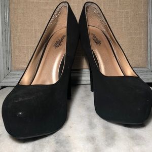 Black high heel